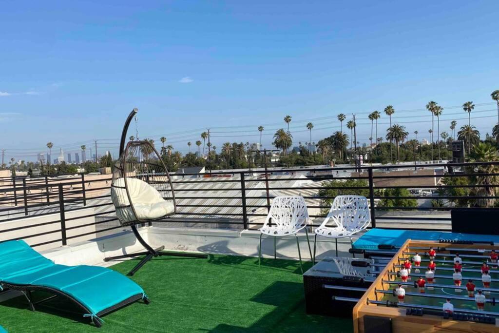Вилла 3Bd/3Ba Modern Hollywood Townhouse With Private Rooftop Лос-Анджелес Экстерьер фото